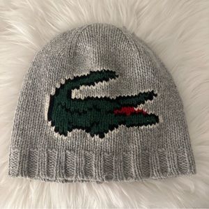 LACOSTE - Wool Winter Hat Beanie